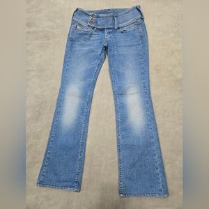 VTG Diesel Industry Womens Cherok Bootcut Stretch Jeans Sz. 28 Made In Italy